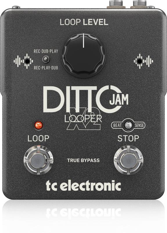 TC Electronic looper pedál, BeatSense technologie, Rec-Play/Rec-Dub módy