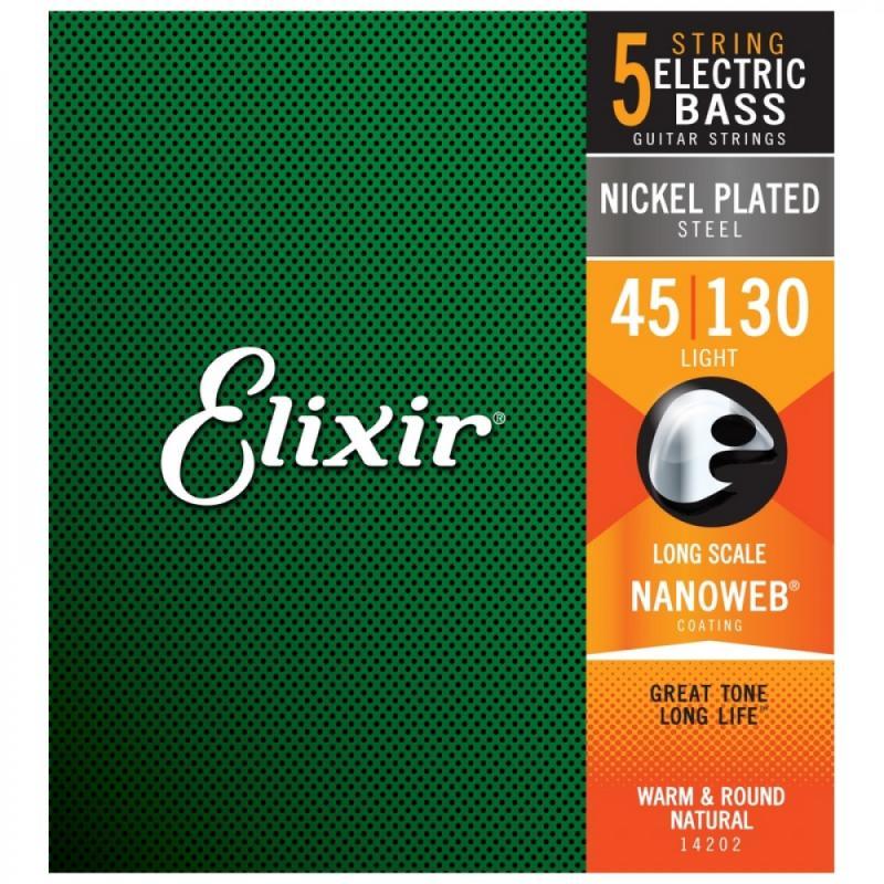 Elixir IM basová kytara 45-130 struny - Light
