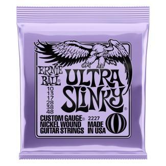 Ernie Ball Ultra Slinky elektrické kytarové struny 10-48