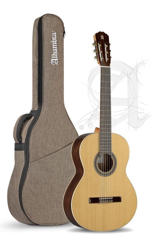 Alhambra Kytara 2 C, cedr, mahagon, indický růžový dřevo, obal