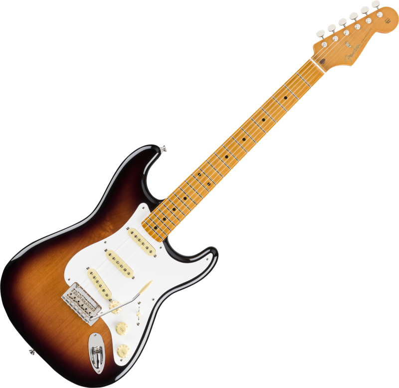Fender elektrická kytara Vintera '50s Stratocaster, modifikovaná, Sunburst