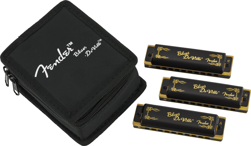 Fender Blues Deville sada foukacích harmonik