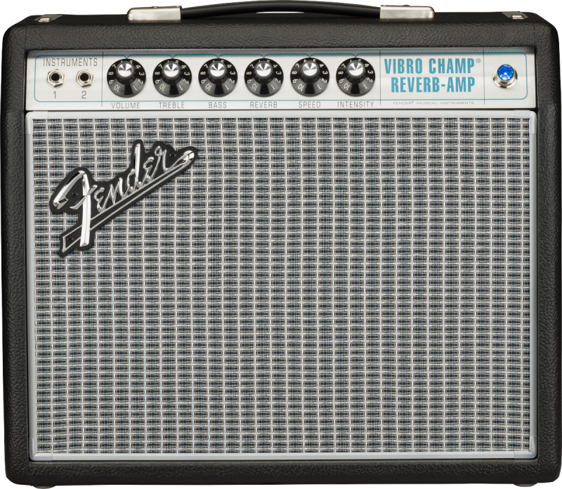 Fender elektrický kytarový zesilovač '68 Custom Vibro Champ Reverb