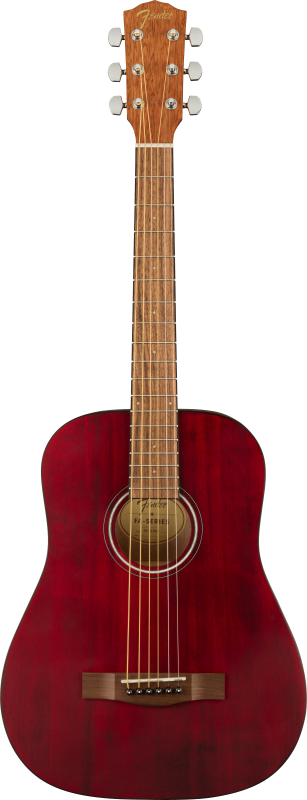 Fender akustická kytara FA-15 Steel 3/4, červená