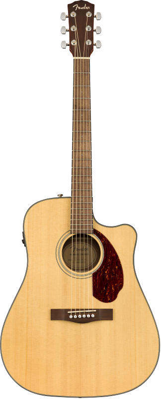 Fender elektroakustická kytara Dreadnought CD-140SCE, přírodní barva
