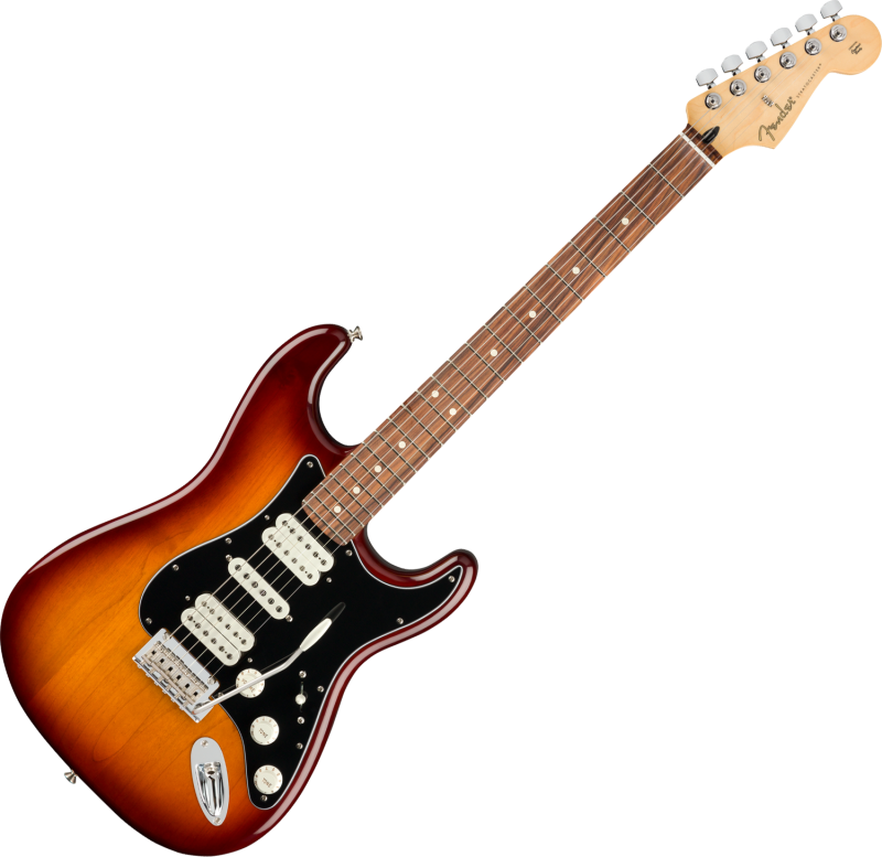Fender elektrická kytara Player Stratocaster HSH PF Tobacco Sunburst