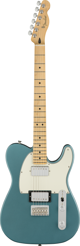 Fender Elektrická kytara Player Telecaster, HH snímače, MN Tidepool