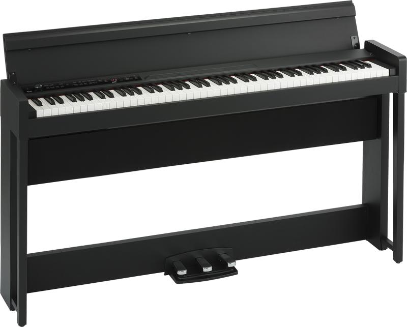 KORG digitální piano, 88 RH3 kláves, 3 pedály, černé