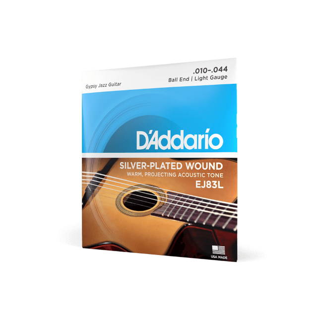 D'Addario Akustické kytarové struny Gipsy Jazz 10-44