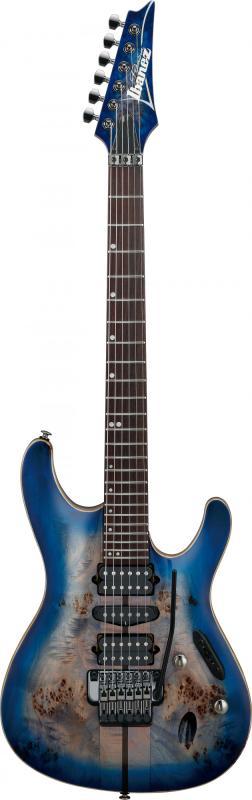 Ibanez S-Series Premium elektrická kytara 6 strun, Cerulean Blue Burst, včetně tašky