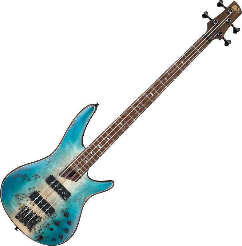 Ibanez Premium SR 4-Str, Karibská pobřežní modř, včetně gig bagu