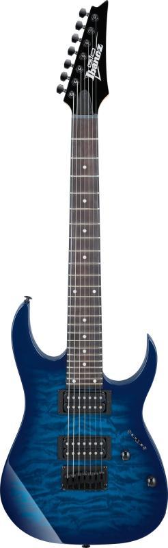 Ibanez GRG7221QA-TBB elektrická kytara, Superstrat model