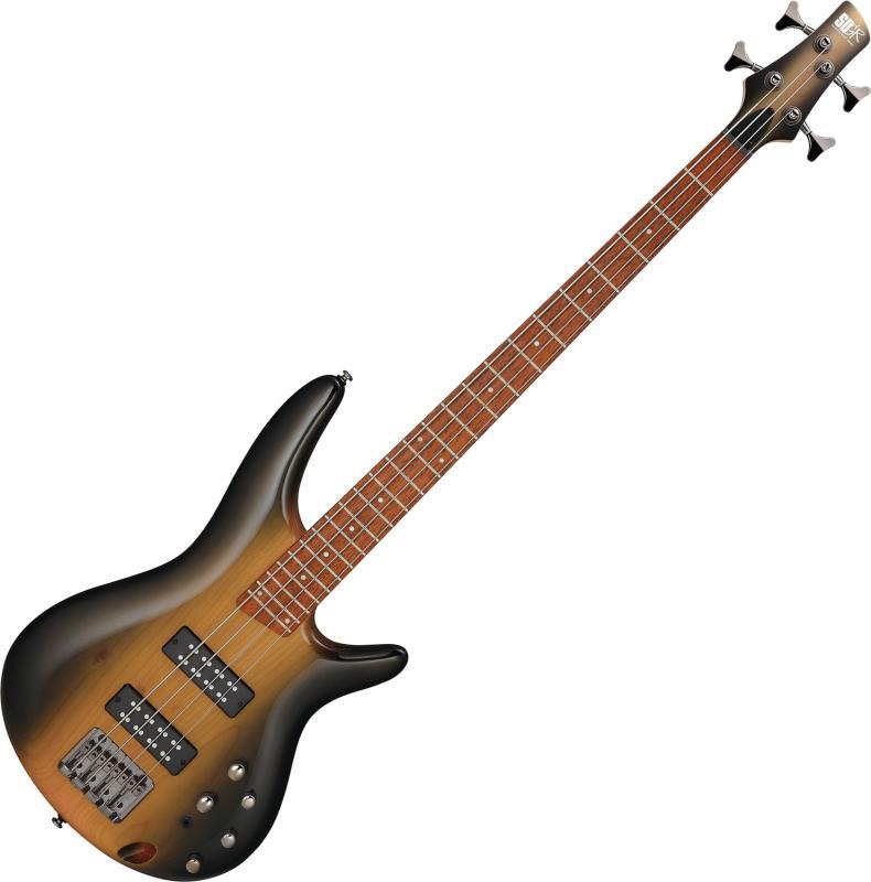 Ibanez elektrická baskytara 4 struny, Surreal Black Dual Fade Gloss