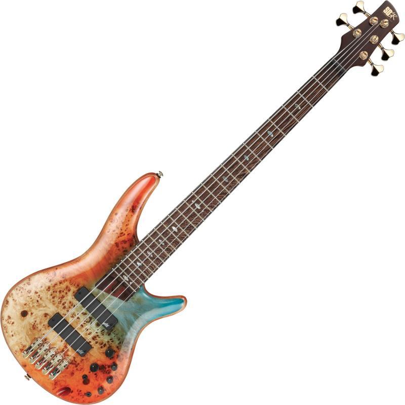 Ibanez Premium SR 5-strunná elektrická basová kytara, včetně gigbagu
