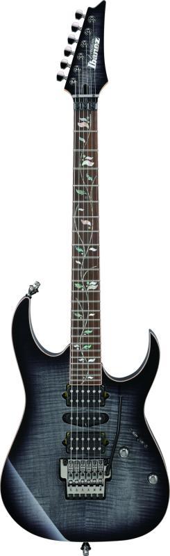 Ibanez J.Custom 6-Str černý rutile, včetně kufru