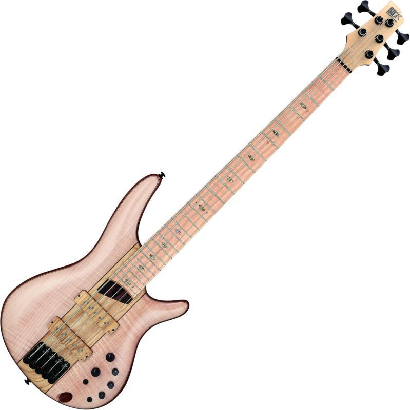 Ibanez SR 5-strunná basová kytara, přírodní, matný lesk, včetně gigbagu