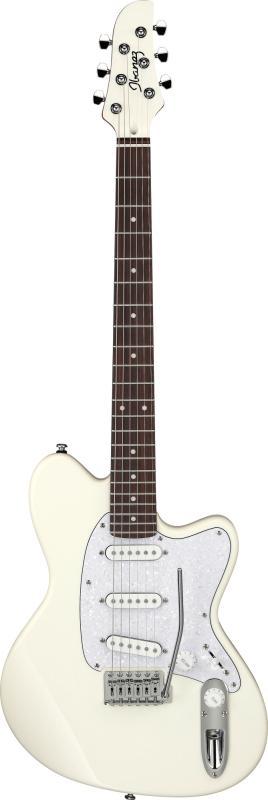 Ibanez Signature kytara 6-str Ichika Nito, vintage bílá
