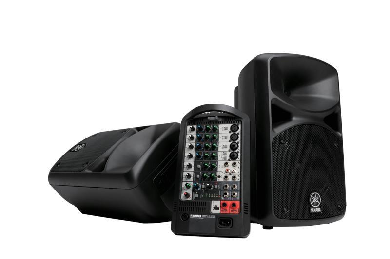 Yamaha STAGEPAS 400BT přenosný zvukový systém, univerzální reproduktory