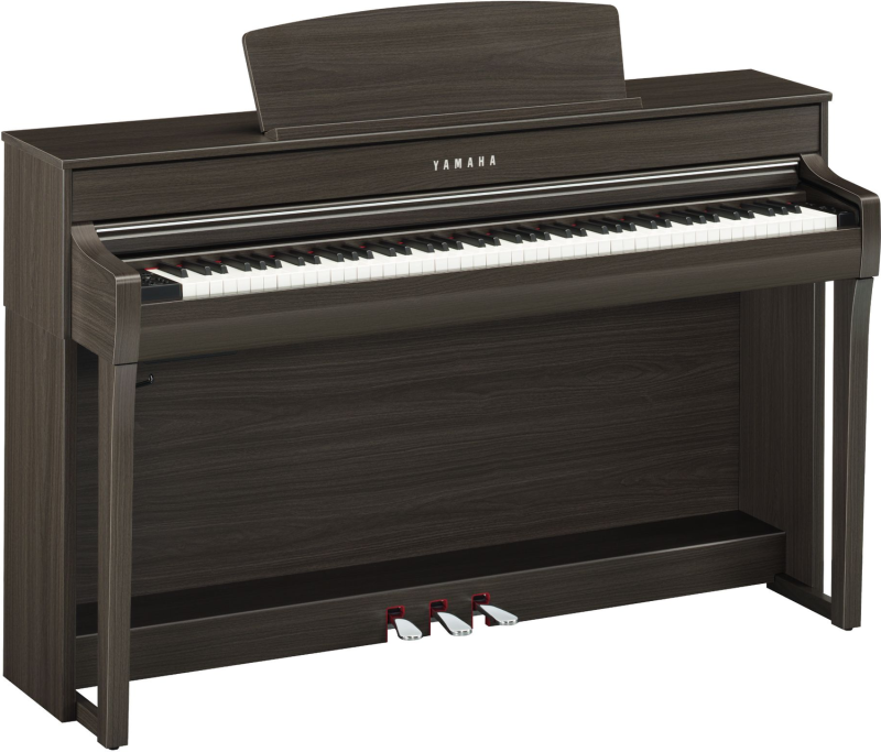 Yamaha Digitální piano CLP-745 DW, realistický zvuk, elegantní design
