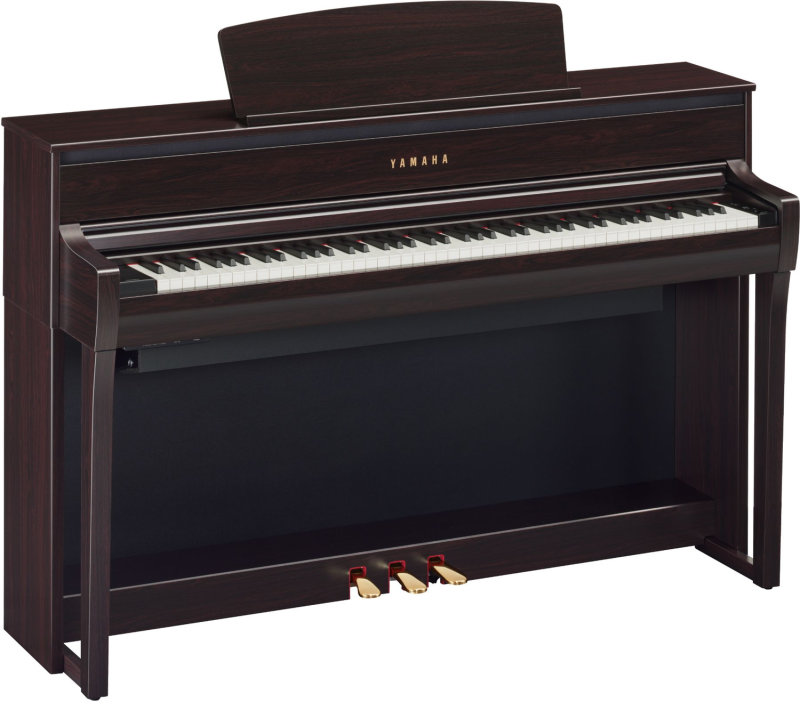 Yamaha Digitální piano CLP-775 R, realistický zvuk, klavírní klávesy