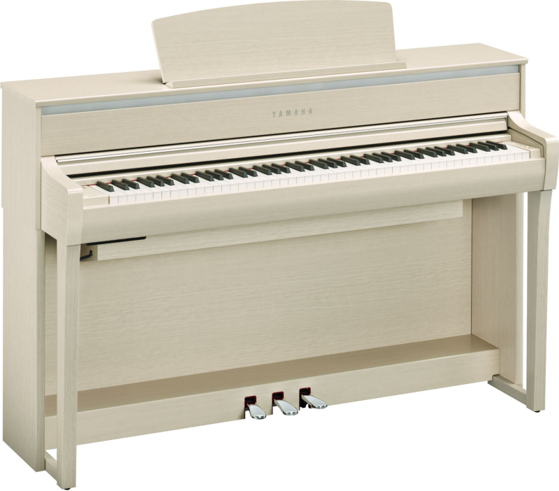 Yamaha Digitální piano CLP-775 WA, realistický zvuk, klavírní klávesy