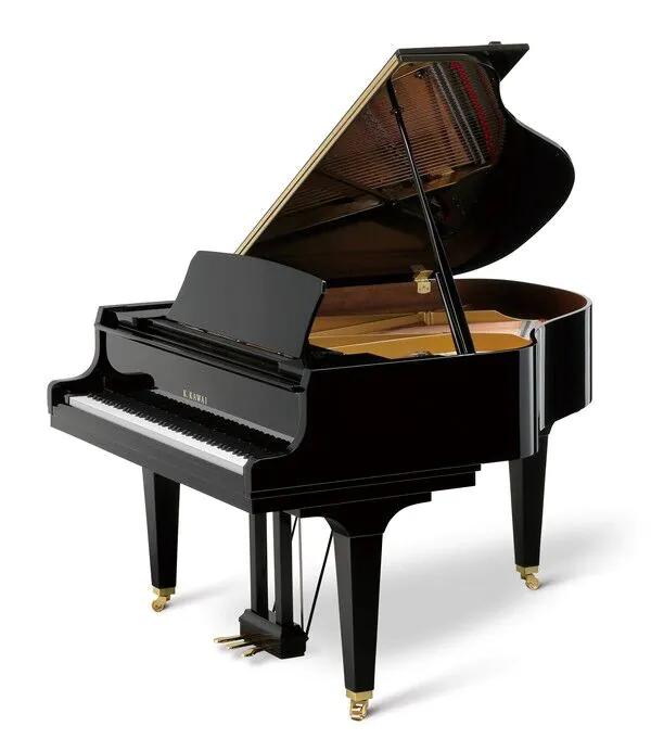 Kawai akustická klavír, 88 kláves, 166 cm, lesklá černá