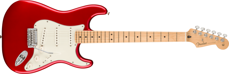 Fender Elektrická kytara Player Stratocaster, Candy Apple Red