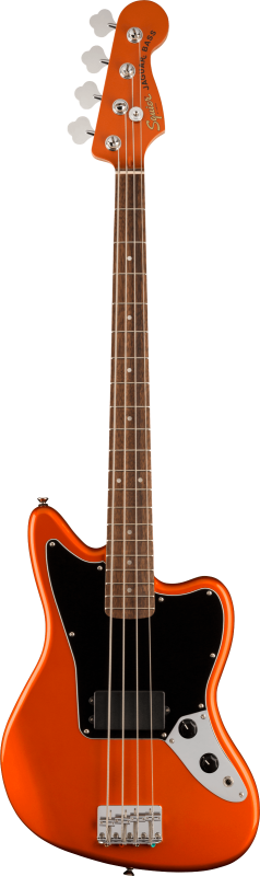 Squier FSR Affinity Series Jaguar Bass H, javorová hmatník, černý pickguard