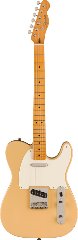 Squier FSR Classic Vibe '50s Telecaster, javorový hmatník, parchantová pickguard, vintage blond