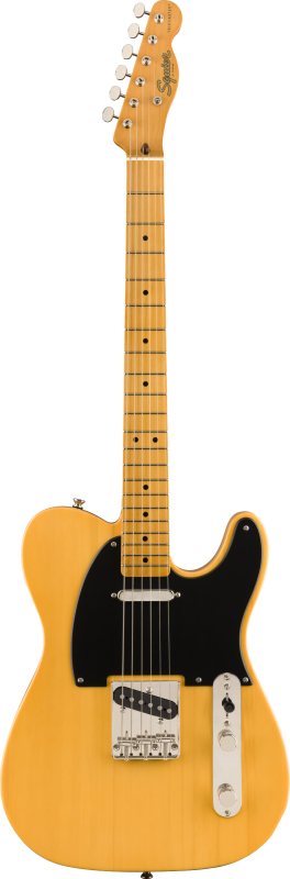 Squier FSR Classic Vibe '50s Telecaster, javorový hmatník, parchantová pickguard, Sonic Blue