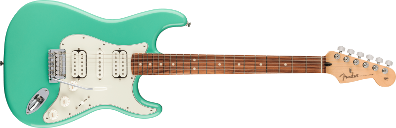 Fender elektrická kytara Player Stratocaster HSH, Sea Foam Green