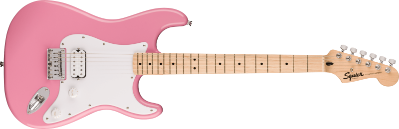Squier Sonic Stratocaster HT H MN Flash Pink