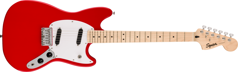 Squier Sonic Mustang MN Torino Red elektrická kytara