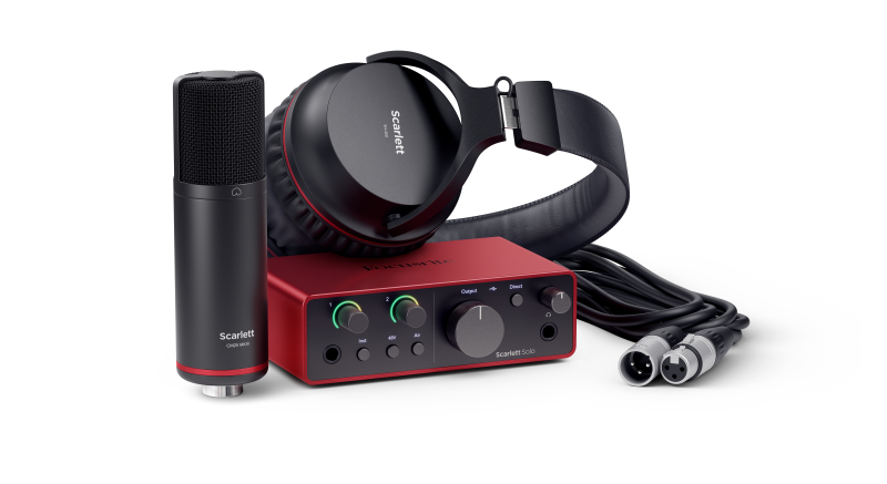 Focusrite Scarlett Solo Studio (4. generace, USB)