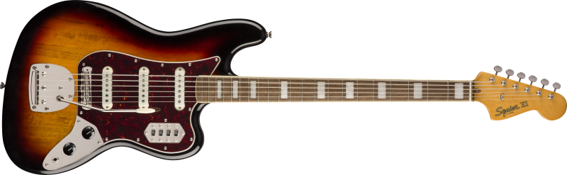 Squier Classic Vibe Bass VI LRL 3-Barvový Sunburst basová kytara
