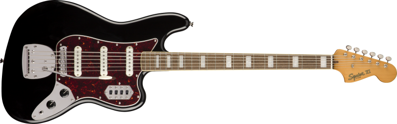 Squier Classic Vibe Bass VI LRL Černý, elektrická basová kytara