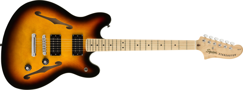 Squier Affinity Starcaster 3-barvový Sunburst