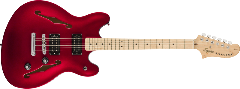 Squier Affinity Starcaster Candy Apple Red elektrická kytara