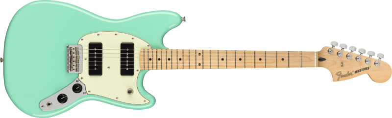Fender elektrická kytara Player Mustang 90 MN, mořská pěna