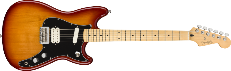 Fender elektrická kytara Player Duo-Sonic HS, javorový hmatník, Sienna Sunburst