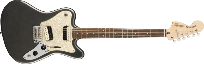 Squier Paranormal Super-Sonic LRL Graphitová metalíza