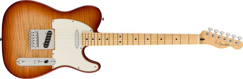 Fender Elektromos kytara Limited Edition Player Telecaster Plus Top, Sienna Sunburst