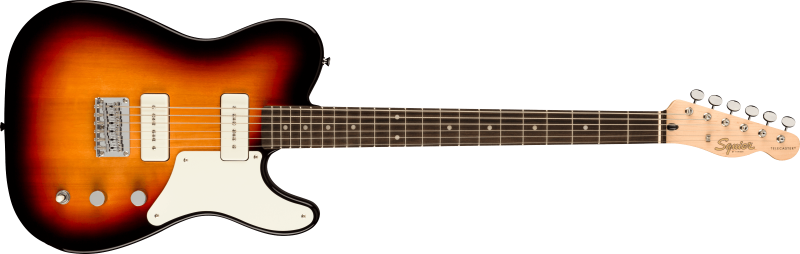 Squier Paranormal Baritone Cabronita Telecaster, 3-barvová elektrická kytara