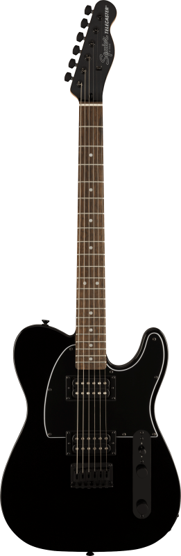Squier Affinity Telecaster HH Černý pickguard, odpovídající hlava