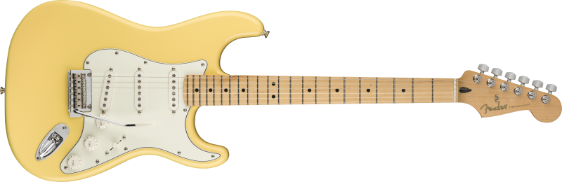 Fender elektrická kytara Player Stratocaster MN Buttercream