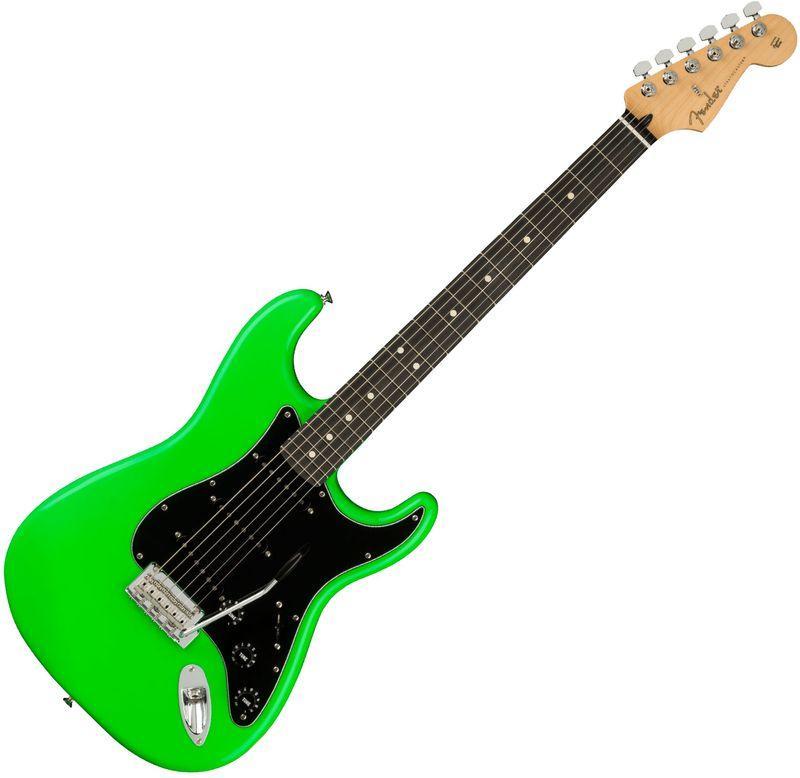Fender elektrická kytara Limited Edition Player Stratocaster, Neon Green