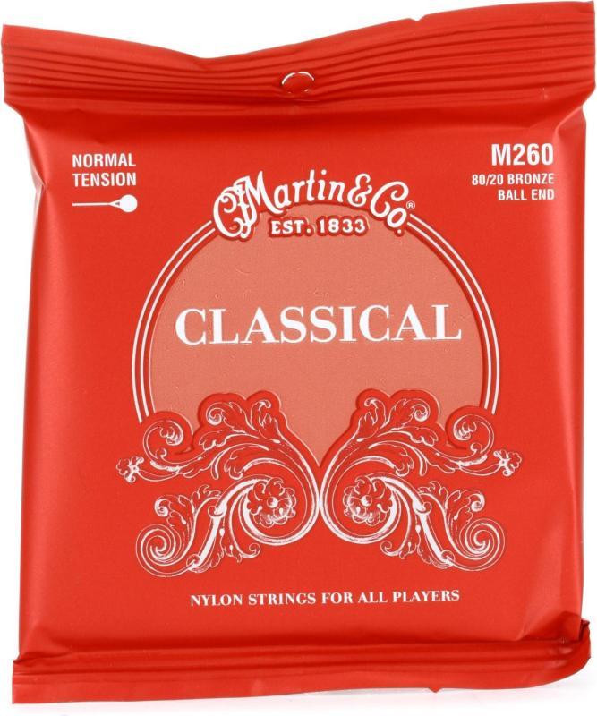 Martin M-260 Normal Tension klasické nylonové kytarové struny