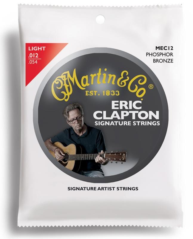 Martin MEC-12 Eric Clapton Phosphor Bronze akustické kytarové struny