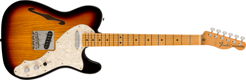 Fender Elektromos kytara Vintera II '60s Telecaster Thinline, 3-barvný sunburst