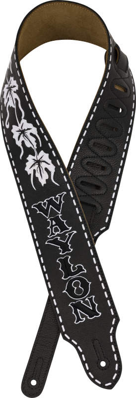 Fender Waylon Jennings Signature popruh, černý